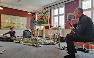 Vinterferie på Roskilde Museum: Rasmus Bregnhøi tegner live – og du kan hjælpe